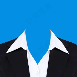 西装模板  女生西装 寸照模板 西装 证件照 西服 免抠 
