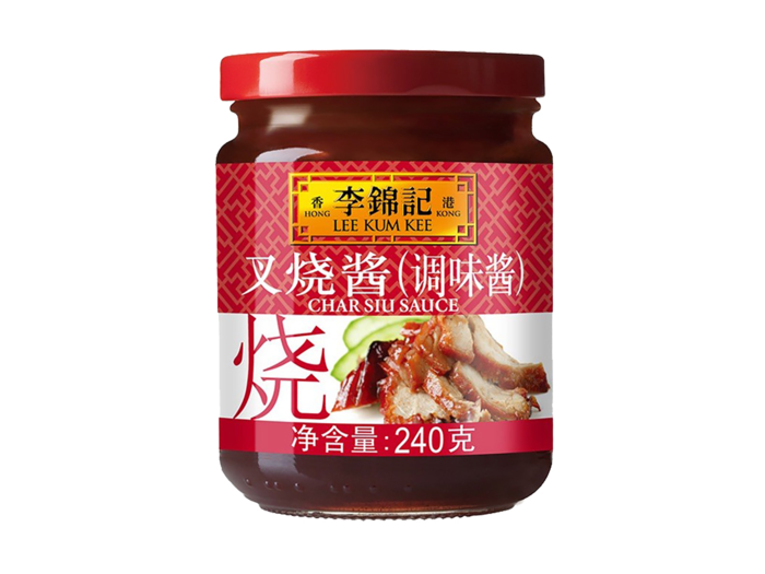 李锦记叉烧酱超市商品白底图免抠实物摄影png格式图片透明底