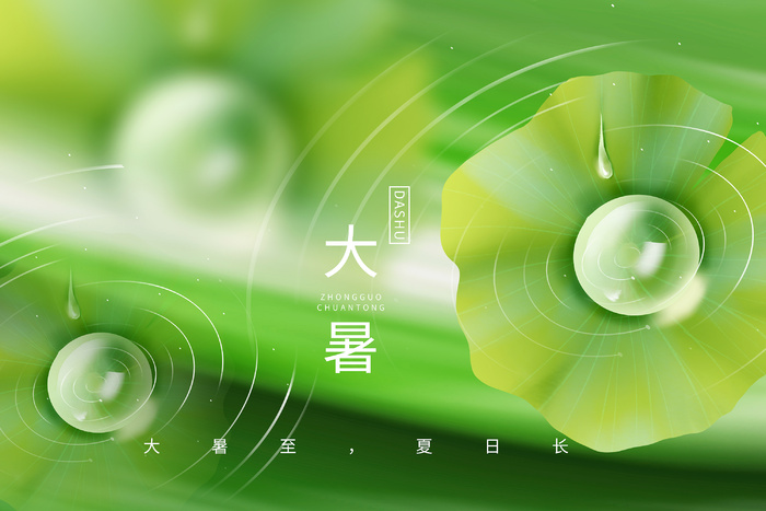 清新荷风大暑