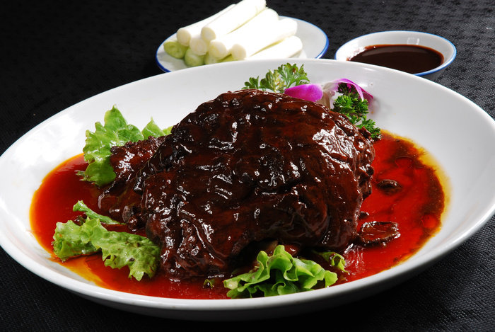 川菜湘菜高清菜谱 同福带把肘子