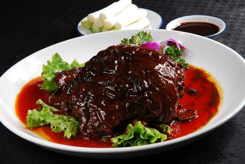 川菜湘菜高清菜谱 同福带把肘子