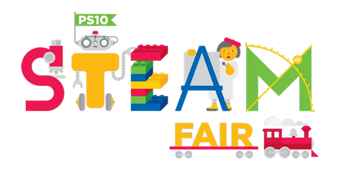 STEAM标题卡通彩色少儿兴趣班