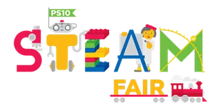 STEAM标题卡通彩色少儿兴趣班