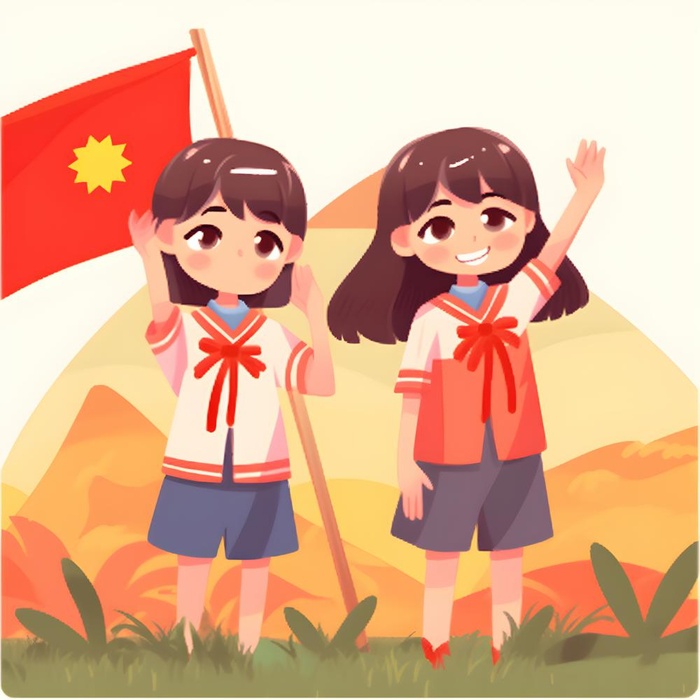 学生国旗背景(1900x1900)