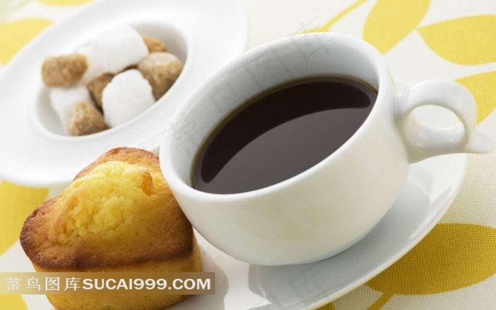 苦涩咖啡摄影图