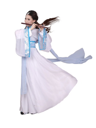 31 (4)免抠元素 免抠摄影 美女 人物 服装 古风 演奏