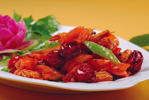 川菜湘菜高清菜谱 关中红袍虾