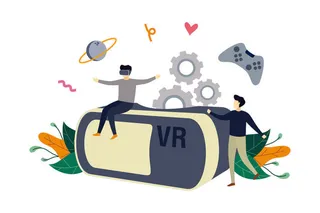 扁平化人物场景办公互联网等距ai矢量设计网页海报UI素材插画