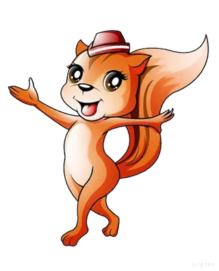 小狐狸女孩卡通