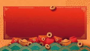 设计红色新年背景eps,ai矢量模版下载