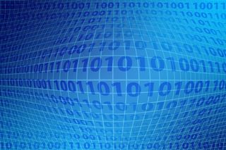 蓝色信息数码高科技创意背景