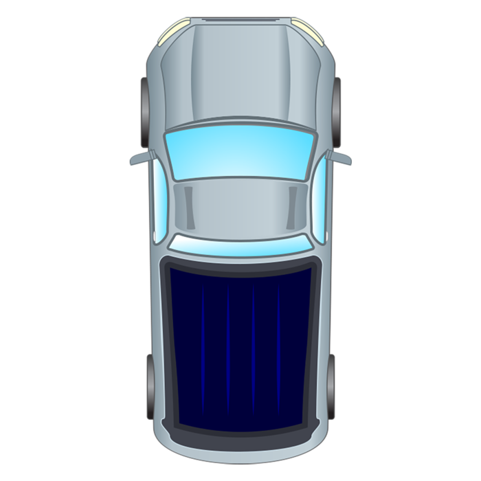 车顶卡通SUv
