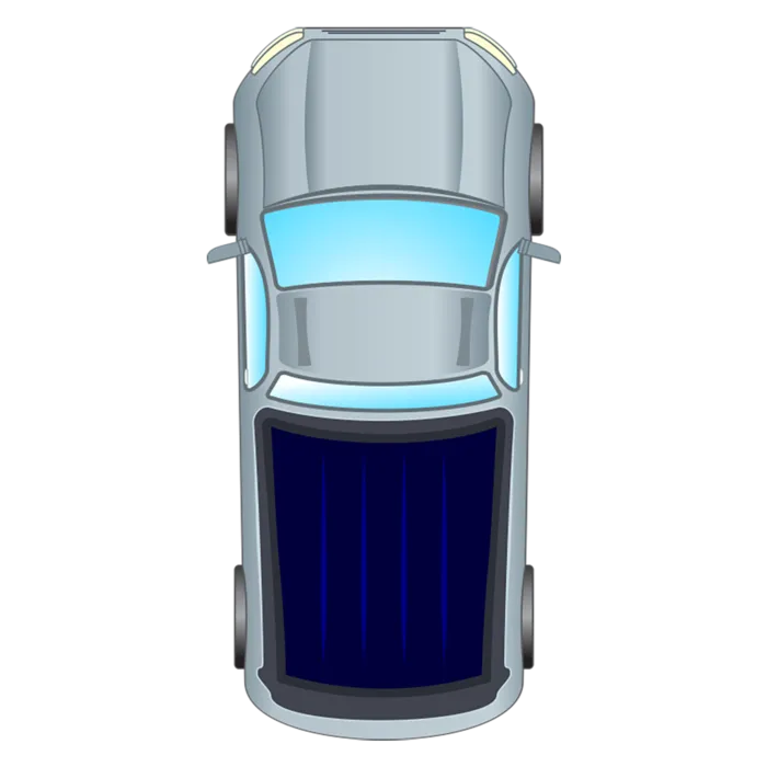 车顶卡通SUv