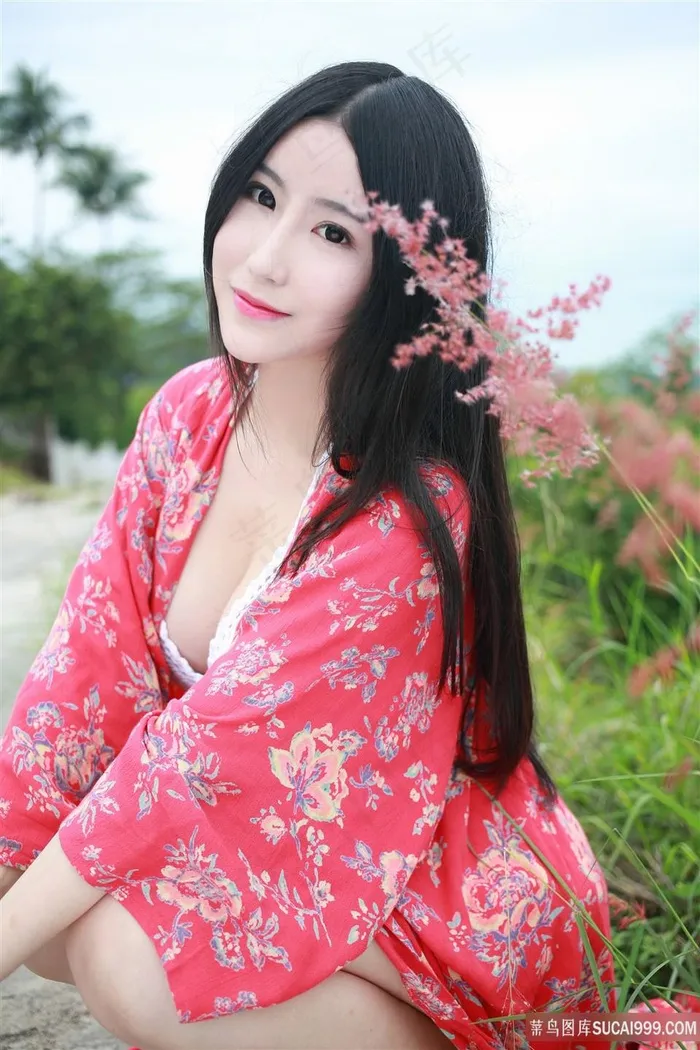 超高清*美女谢芷馨户外写真图片