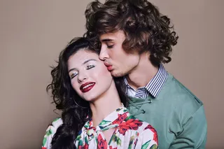 欧美时尚情侣照片