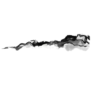 山水画素材中国风水墨画素材元素中国画