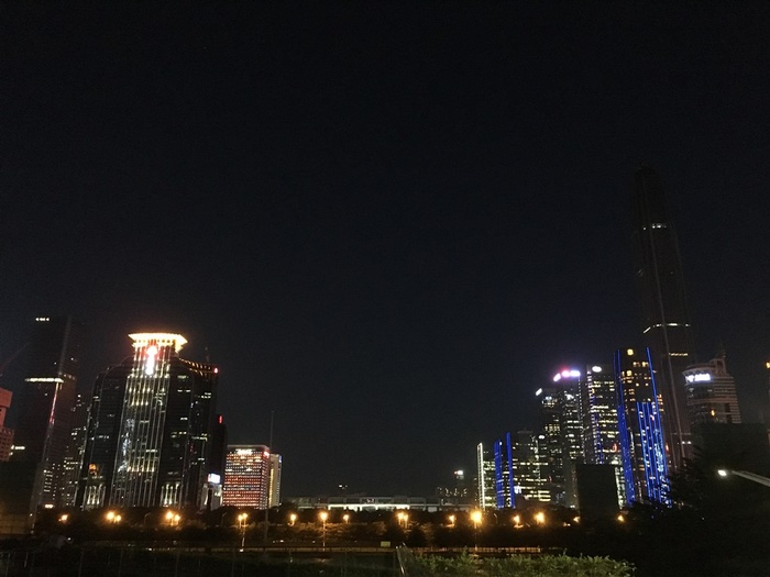 城市高楼夜景