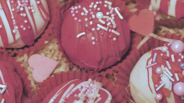 情人节巧克力甜点