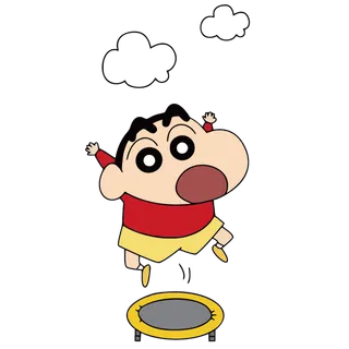 蜡笔小新可爱人物免扣素材