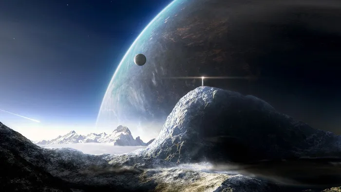 太阳系。火星