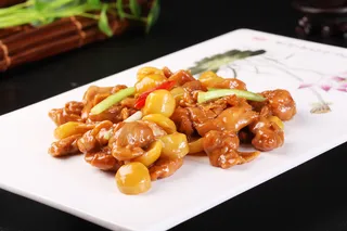 板栗炒仔鸡 (1)