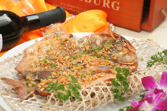 竹影蒜香鲈鱼 (7)