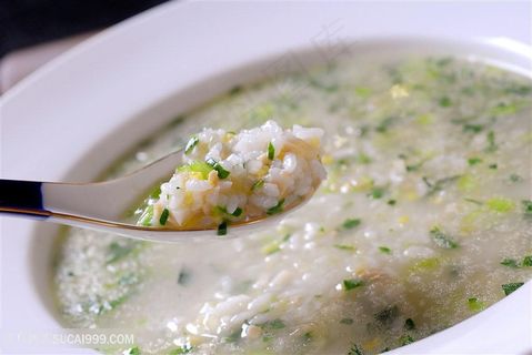 中华美食炒饭三鲜菜泡饭实拍摄影图