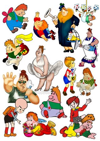 卡通可爱小动物素材