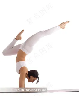 做瑜伽女性图片