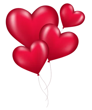 四个气球情人节