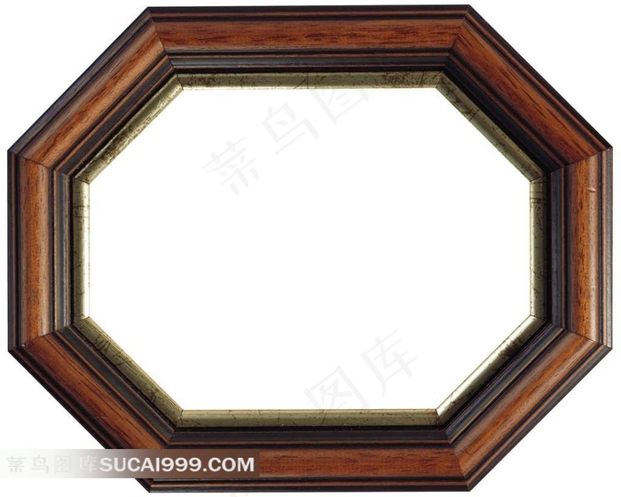 传统八边相框