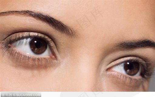 美女眼情特写