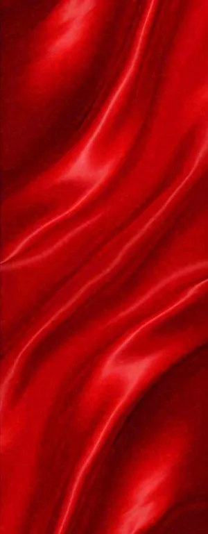 红色丝绸纹理背景，中国红