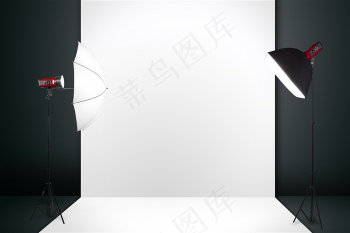 摄影棚里的摆设
