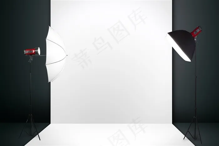 摄影棚里的摆设