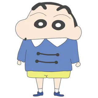 蜡笔小新可爱人物免扣素材