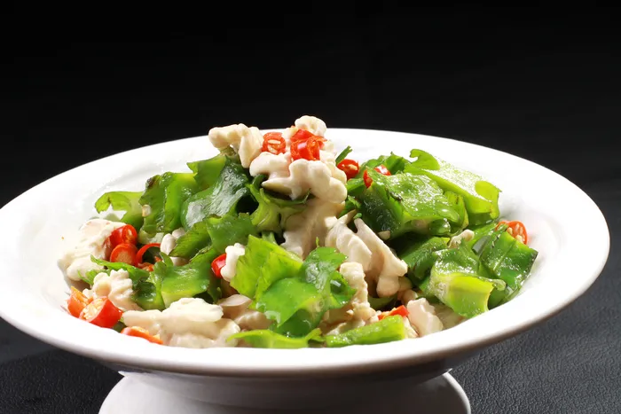 四棱豆拌桃仁 (4)