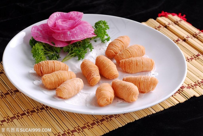 点心香蕉酥的美食图片