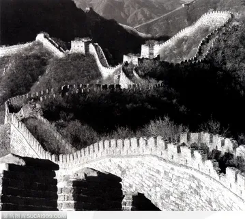 万里长城-城墙局部