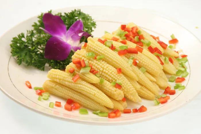 椒盐玉米笋  16元