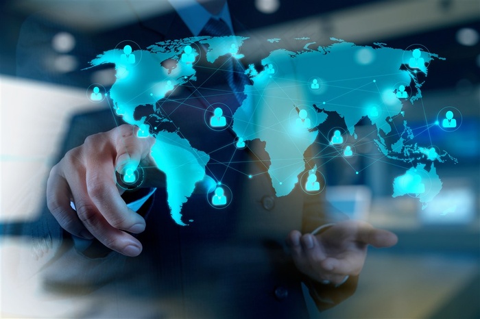 商务男人的手势