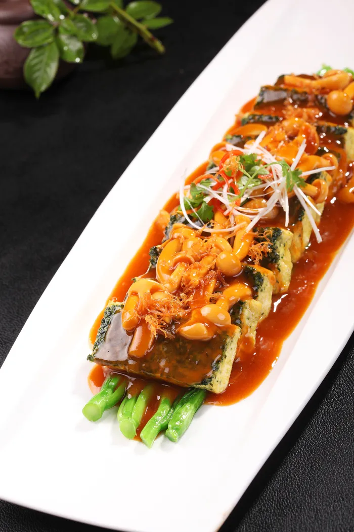 白玉翡翠豆腐 (2)