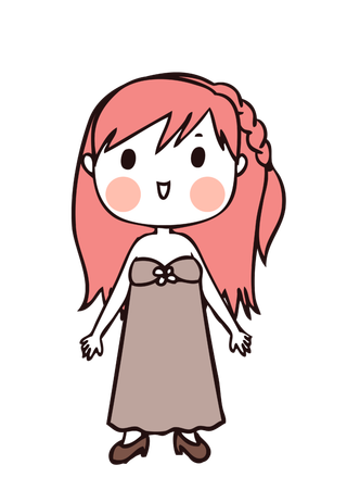 简约风PNG卡通小人动漫动画人物免扣图片素材 (37)