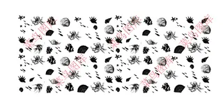 海鲜底纹矢量图