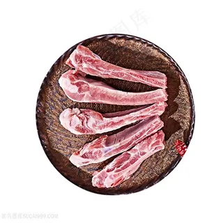 新鲜生排骨图片