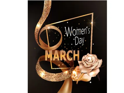 三八妇女节女神节贺卡素材