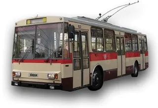 无轨电车 PNG免抠