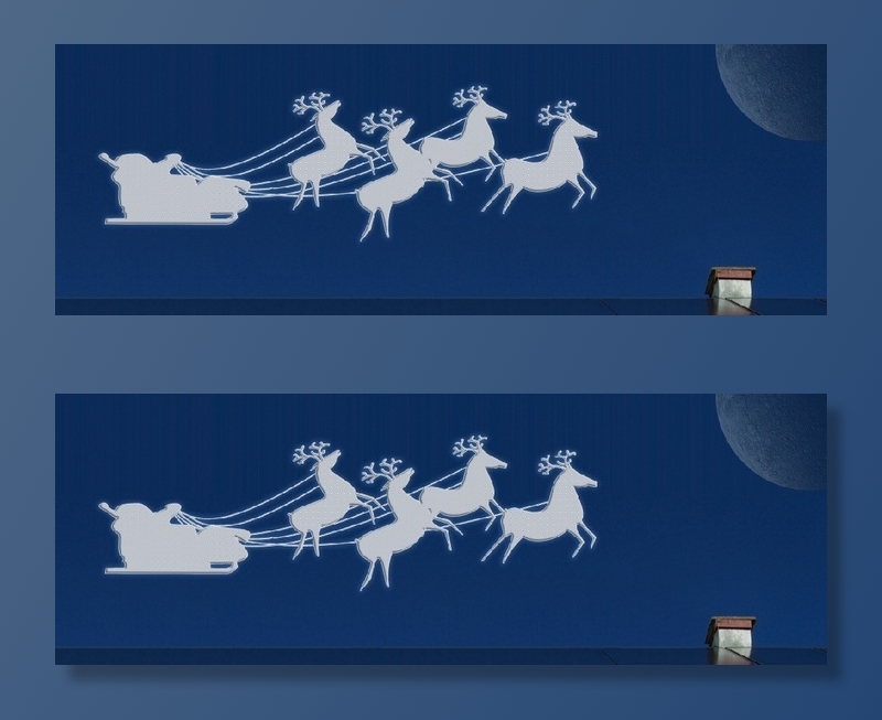 圣诞节冬天风景背景