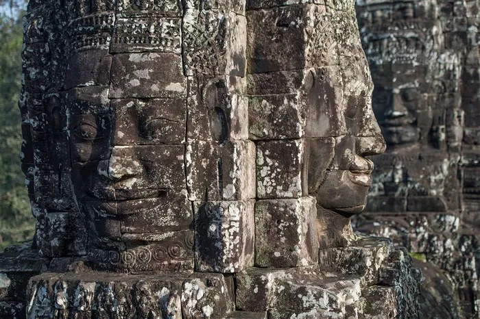 古代遗迹雕像石像图片