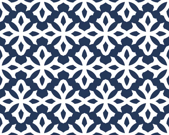 古典线条底纹蓝色设计背景